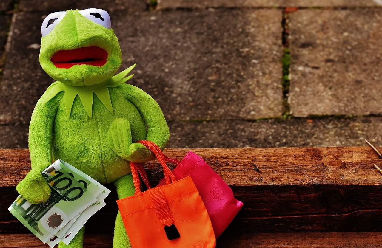 Paket-Betrug: So shoppen Verbrecher Einkaufen Shoppen Shopping Kermit Geld Euro