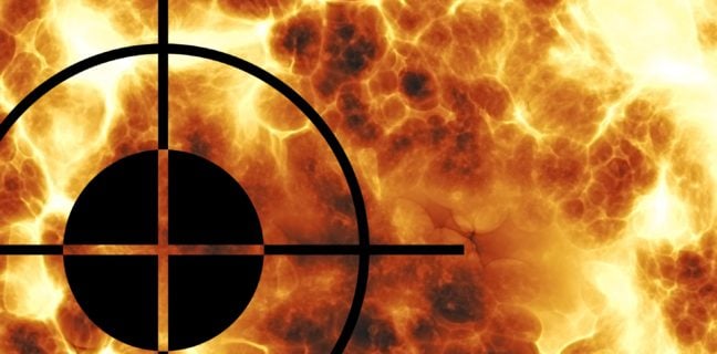 Kann man Reisen stornieren, wenn man Angst vor Anschlägen hat? Reisen stornieren wegen Angst vor Anschlag: , fadenkreuz, visier, brennpunkt