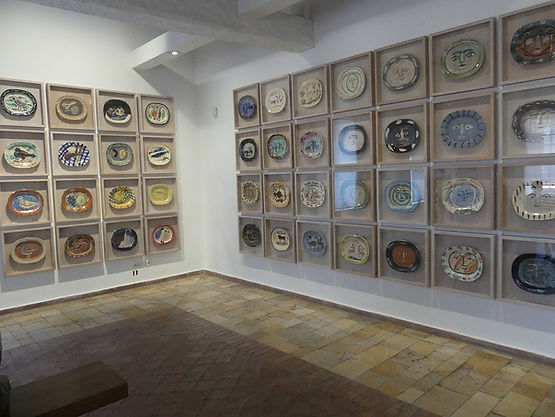 Keramikteller von Picasso © Succession Picasso 2023.