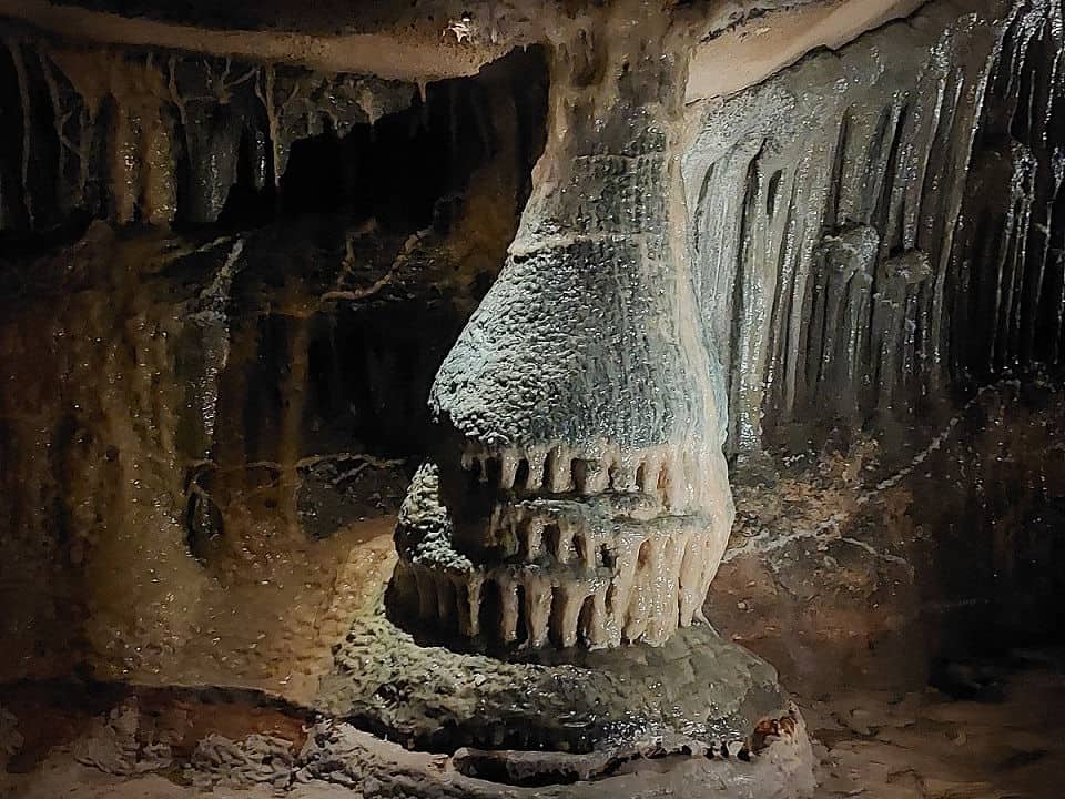 Tropfsteine in der Grotte Cosquer