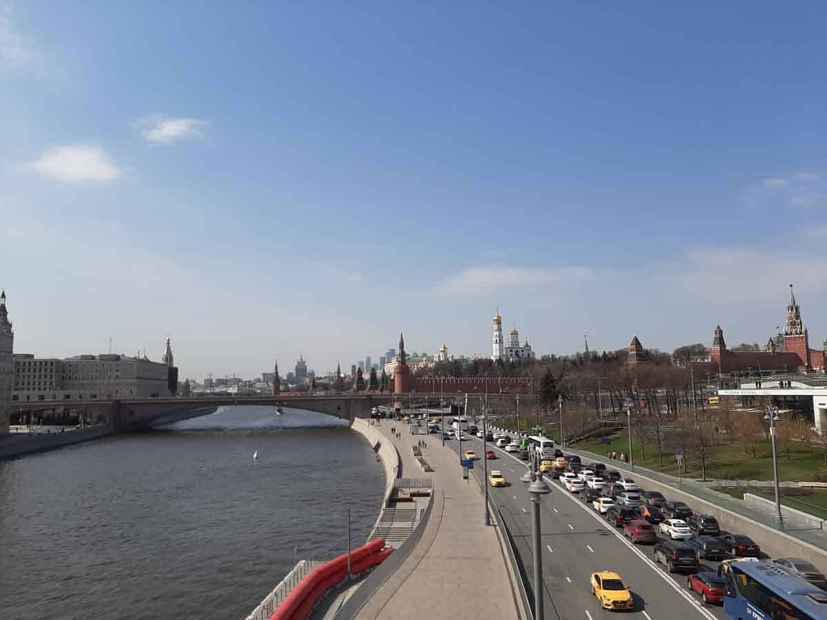 Impfreise nach Moskau/Russland
An der Moskwa