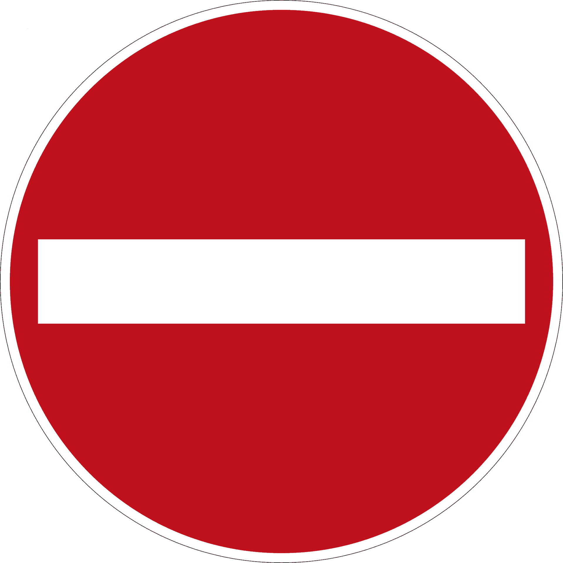 Verbot der Einfahrt Diese Straße darf nur in der Gegenfahrtrichtung befahren werden. Viele Kommunen geben allerdings mittlerweile Einbahnstraßen für Radler frei. Unter dem roten Verbotsschild für Autos hängt dann das Symbol „Radfahrer frei“.