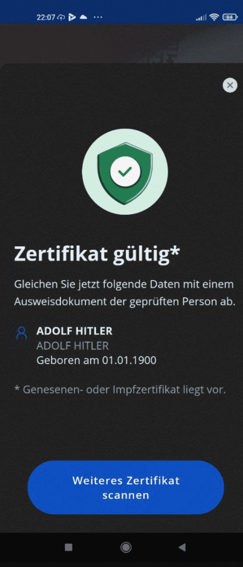 Fake Impfzertifikate kaufen im Internet ist leider alles möglich.