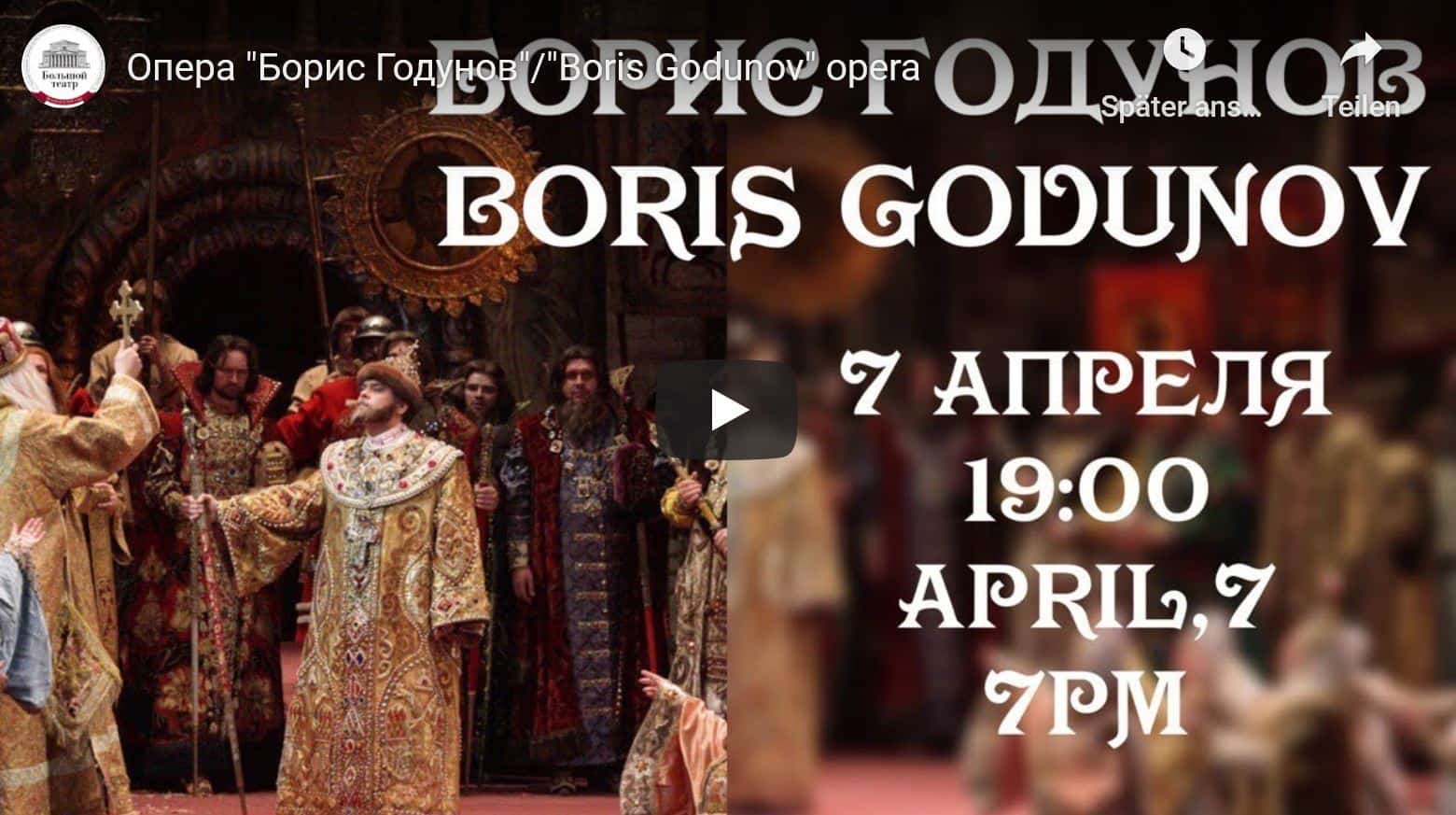 Kostenlos zum Bolschoi Theater Moskau – Boris Godunov Opera Bolschoi Theater Moskau - Theater Moskau - Boris Godunov-Oper- und auf russisch:Опера "Борис Годунов"