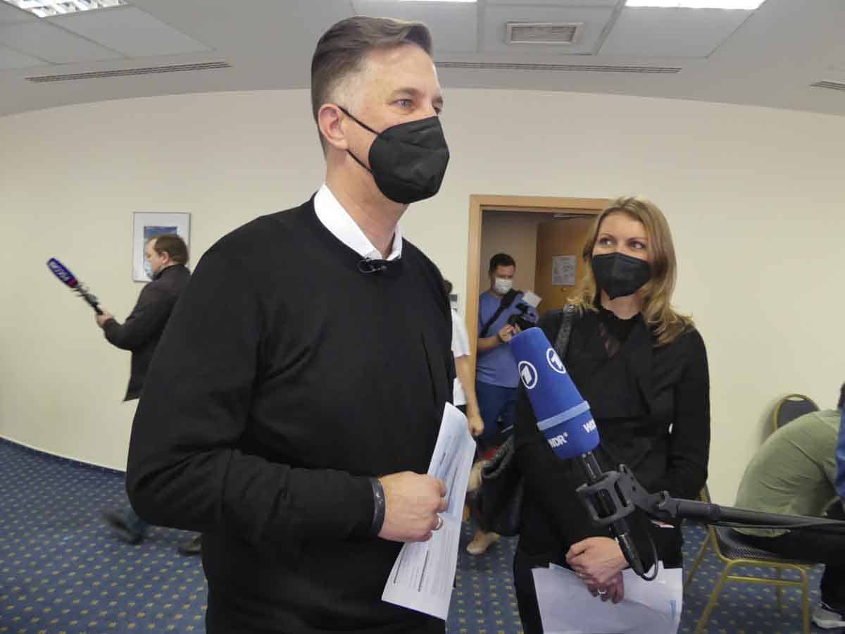 Impfreise Russland nach Moskau/Russland
Anwalt H.G. Pinkernell und seine Gattin