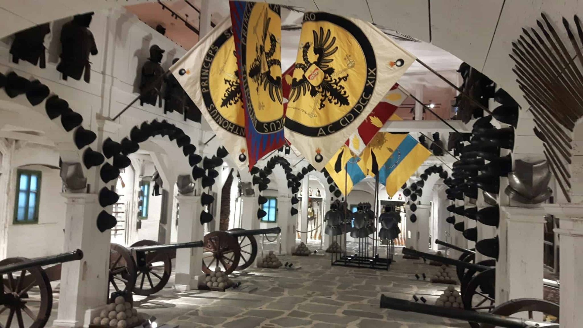 Waffensammlung im Zeughaus Schwarzburg