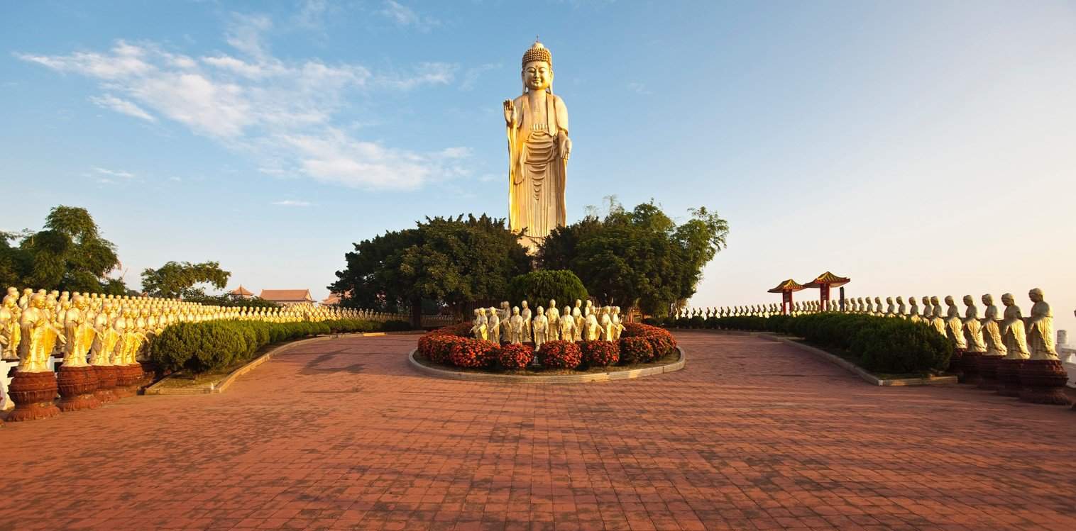 Foguagshan Kloster bei Kaohsiung Taipeh Tourismusbüro – www.taiwantourismus.de