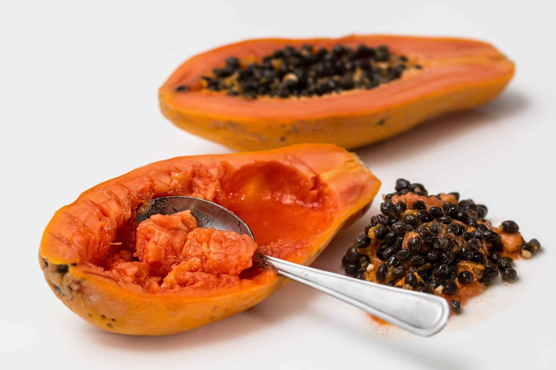 papaya, tropische früchte, reif