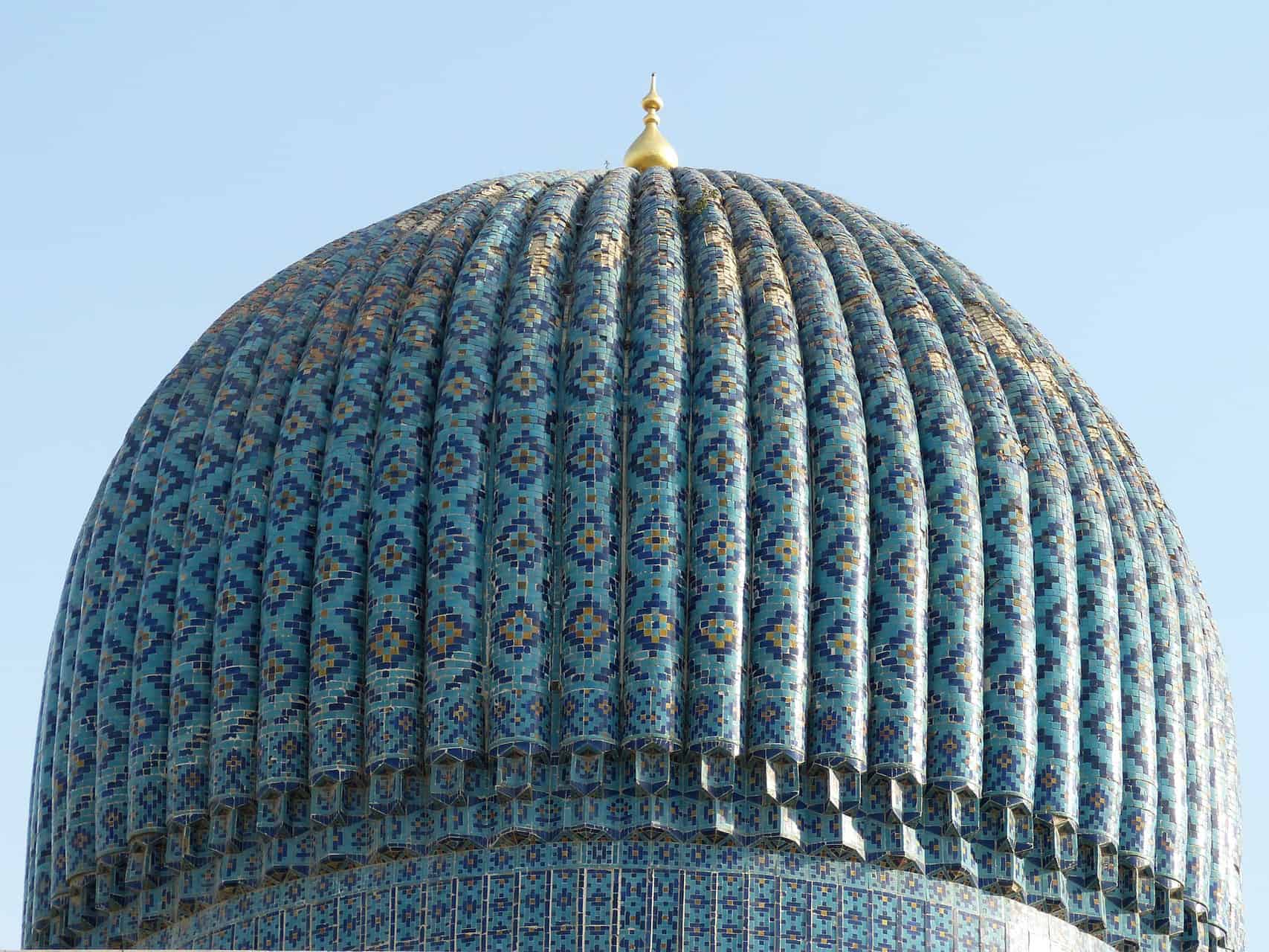 Kuppel in Samarkand Usbekistan