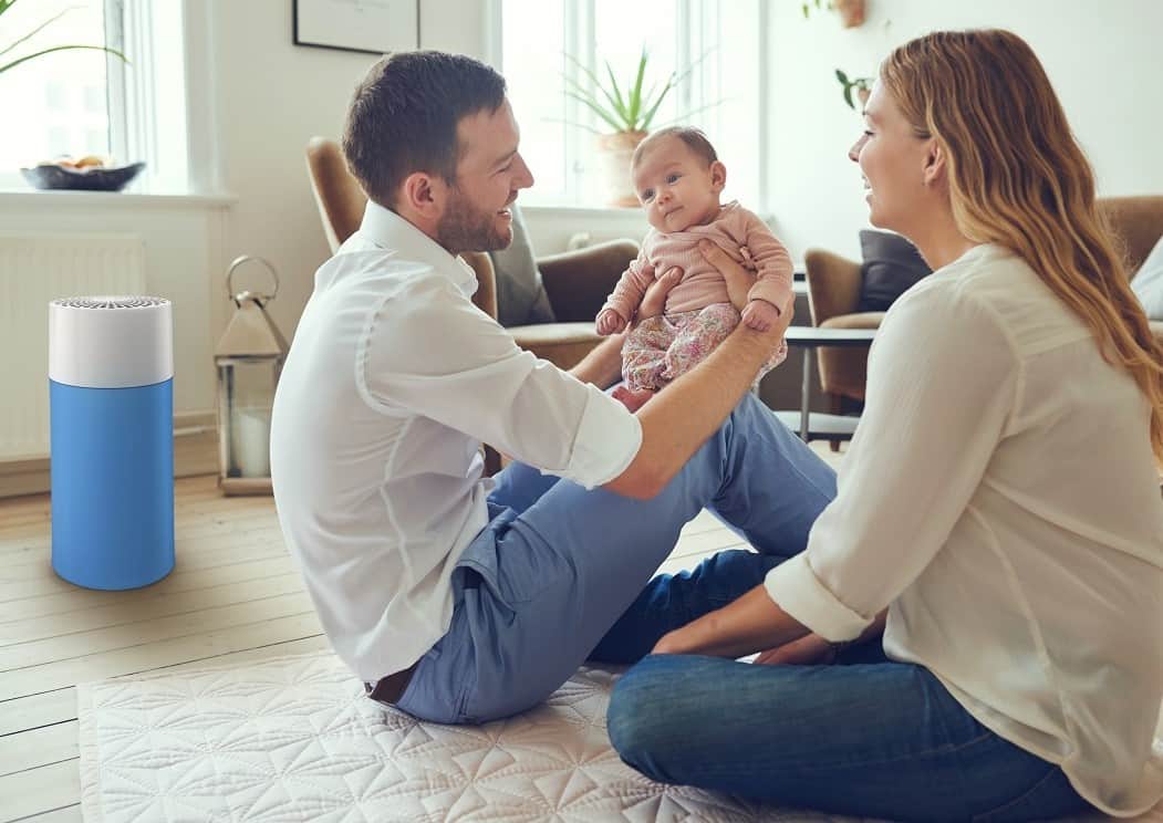 Luftqualität von Innenräumen kann mit einem Luftreiniger sogar noch weiter verbessert werden.