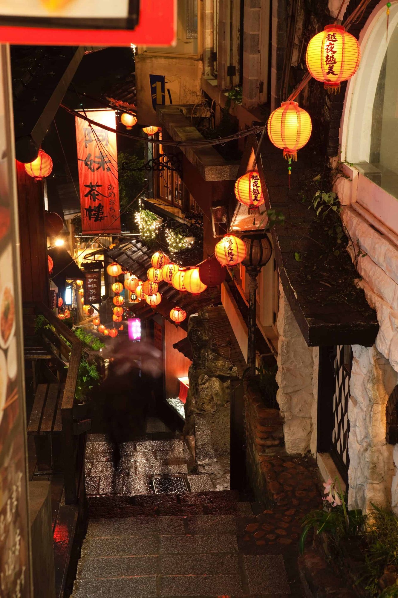 Gassen in Jioufen Taipeh Tourismusbüro – www.taiwantourismus.de