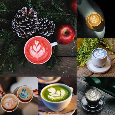 Rezept regenbogenfarbigen Cappuccini / Cappuccino Credits: Fotos von Amelia Hallsworth & Eyad Tariq von Pexels, Fotos von Jason Leung, kilarov zaneit, Toa Heftiba & Ilyuza Mingazova von Unsplash