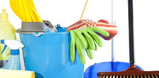 Desinfektionsmittel Triclosan gehört nur in die Klinik und die Arztpraxis! Cleaning set