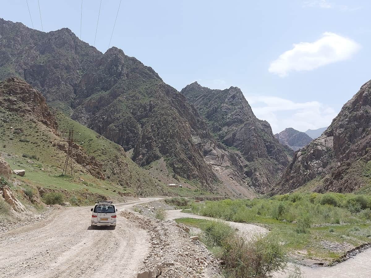 Der erste der sieben Seen im Fann-Gebirge.
Reise entlang der Seidenstraße
Foto: Dr. Ronald Keusch