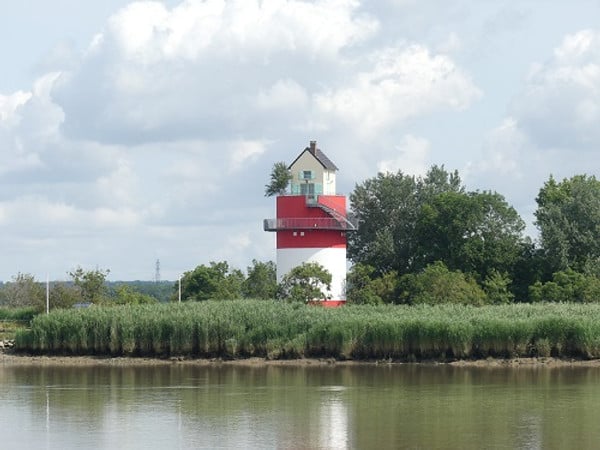 Die Villa Cheminée auf einem Schornstein