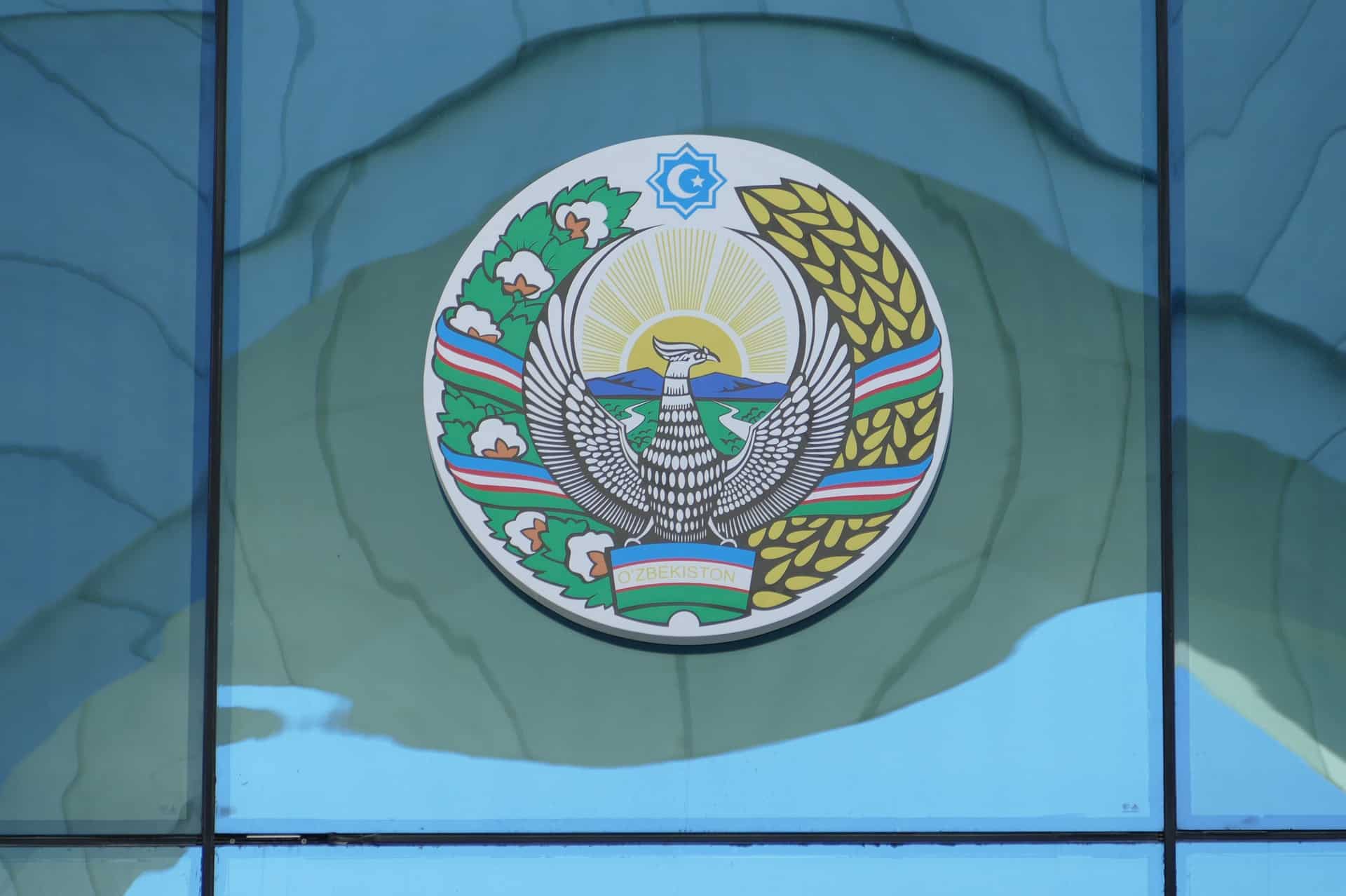 Wappen in der Hauptstadt Taschkent Usbekistan