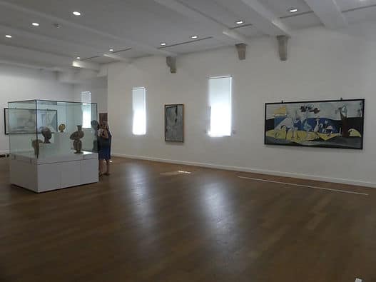 Picassos Atelier mit 'La Joie de Vivre' © Succession Picasso 2023.