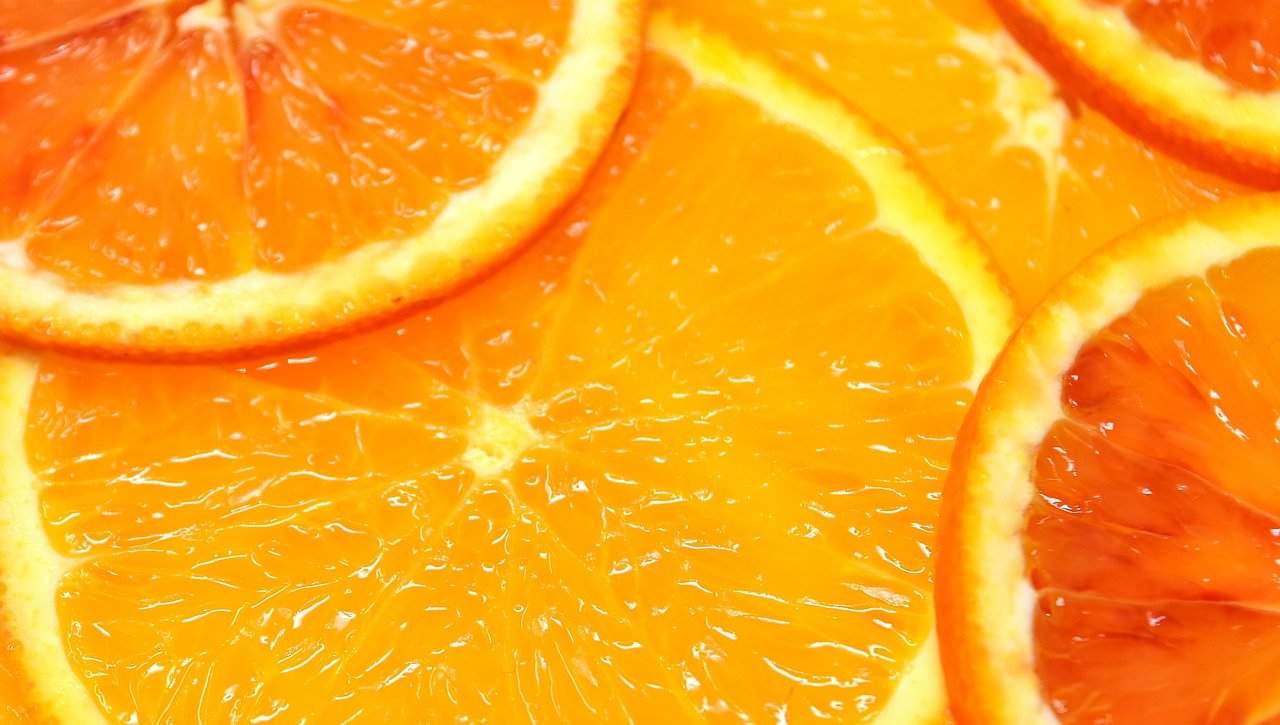 Das ABC der Vitamine Orange Blutorange Lecker Obst Vitaminhaltig