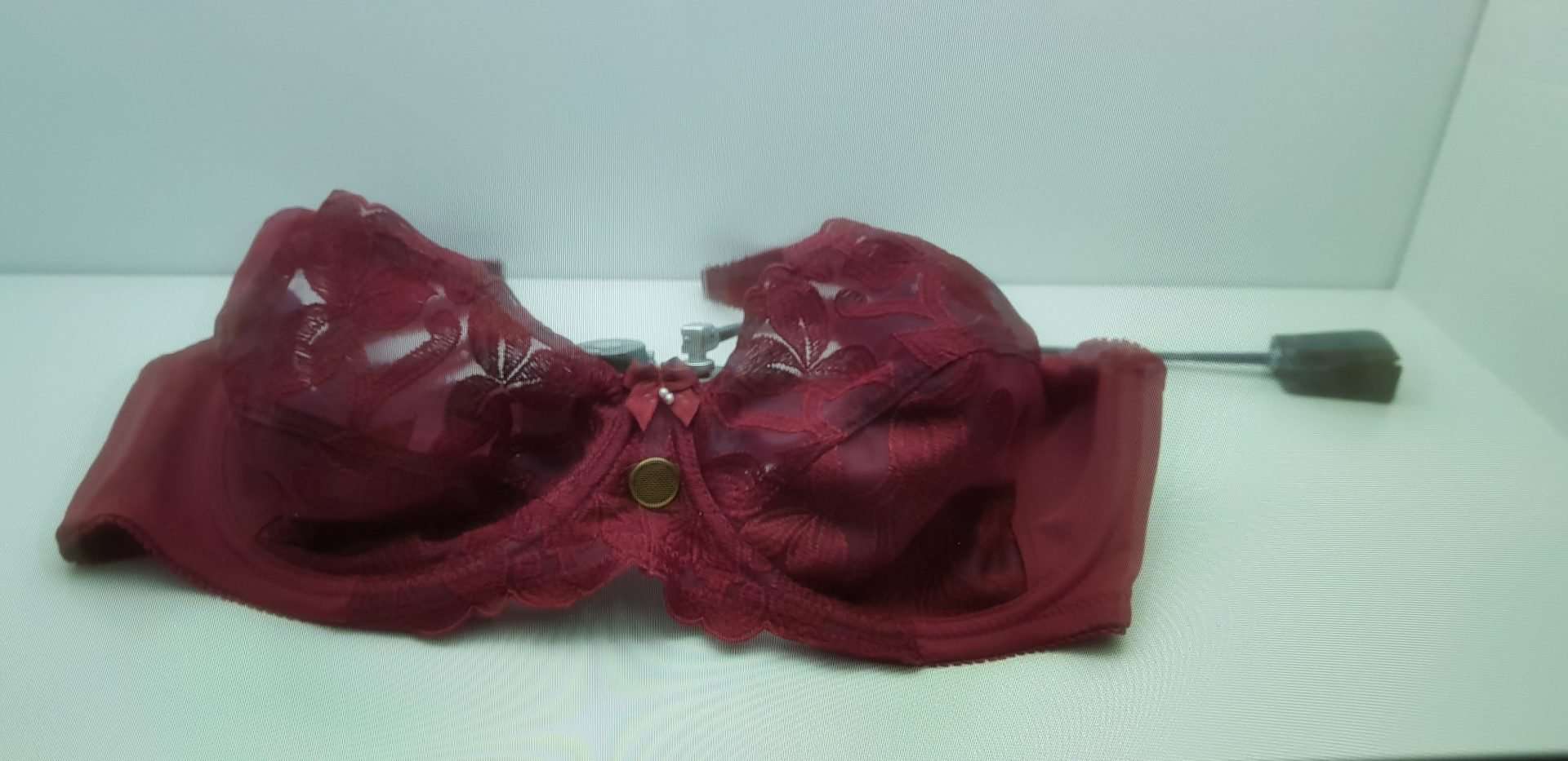 Spionagebüstenhalter mit Kameratechnik