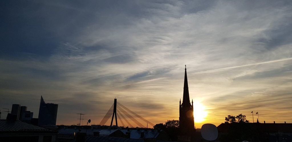 Wahrzeichen in Riga Lettland