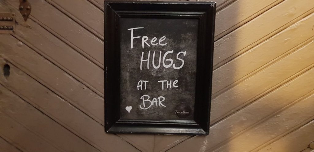 Freundlichkeit in Riga Lettland