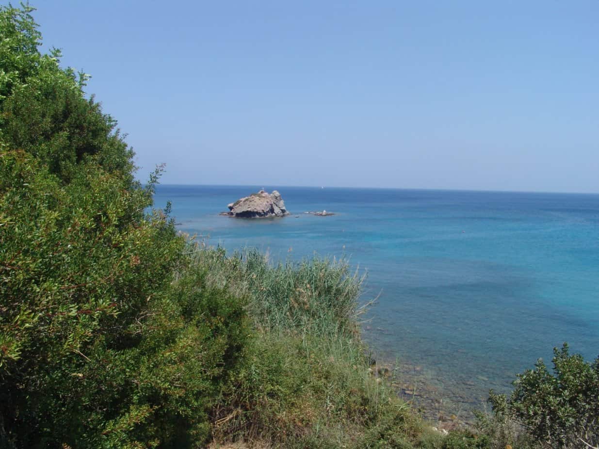 Insel im Meer auf Zypern