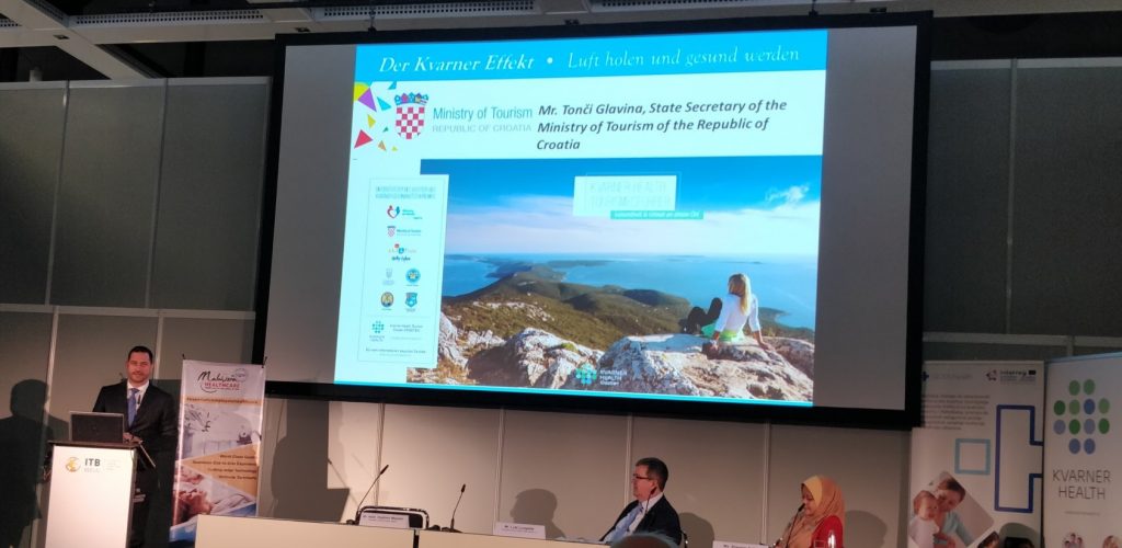 Kroatien - Mr. Tonchi Glavina, State Secretary of the Ministry of Tourism of the Republic of Croatia (Staatssekretär im Tourismus-Ministerium der Republik Kroatien)