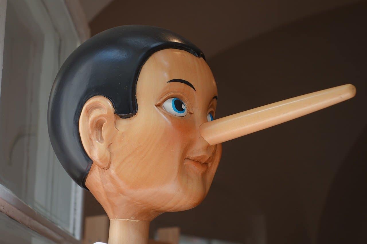 Pinocchio Nose Lying Nose Long Lie Fairy Tales