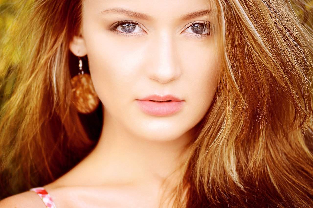 Portrait Woman Girl Beautiful Woman Blond