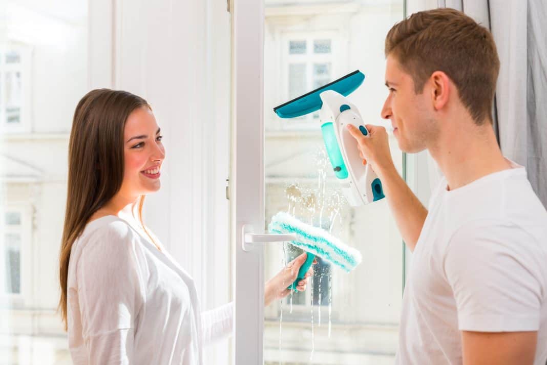 Fenstersauger-Dry-Clean Quelle: PM von Leifheit AG