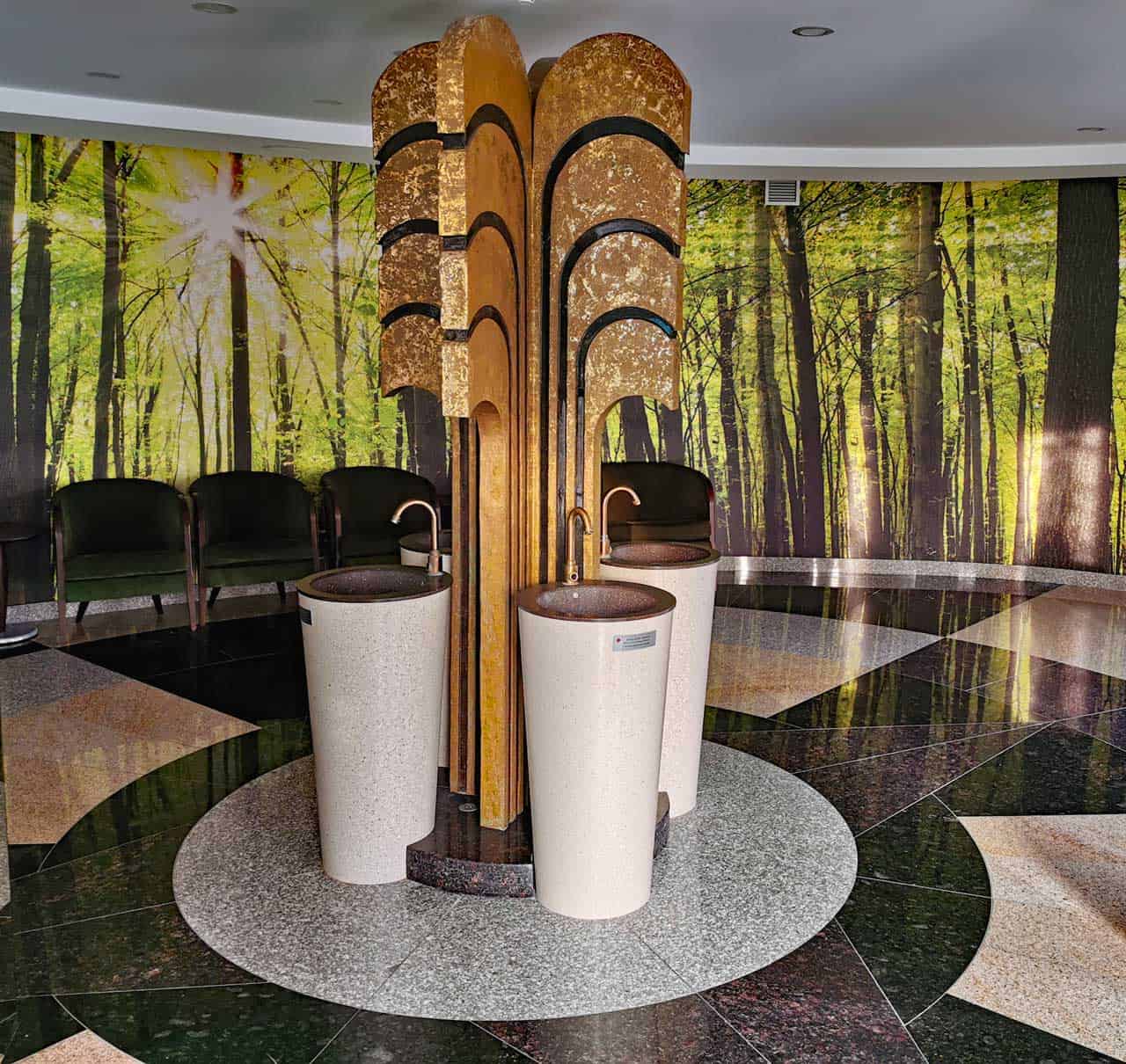 Mineralwasser Quelle (Litauen Spa Hotel)