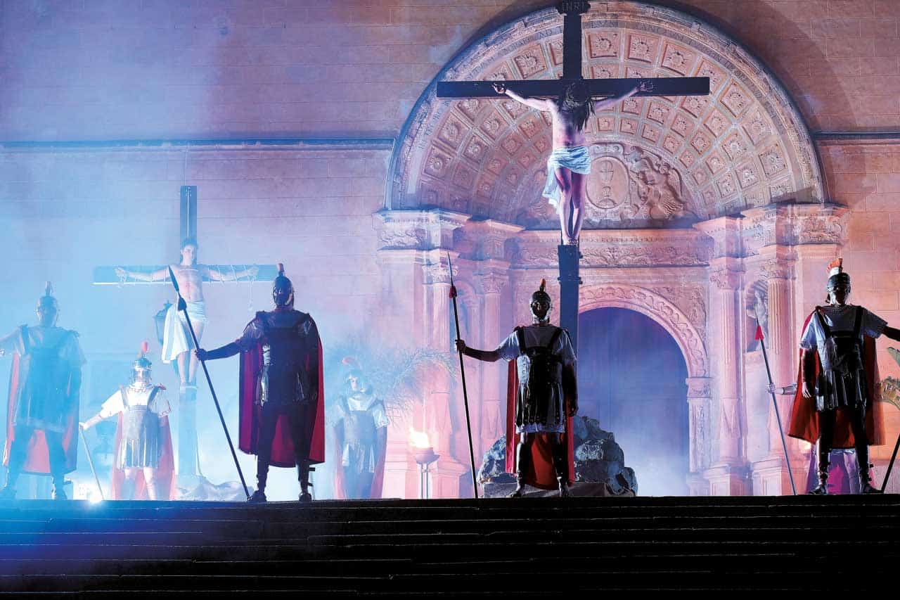 Ostern auf Mallorca Passionsspielen Kirche Felanitx