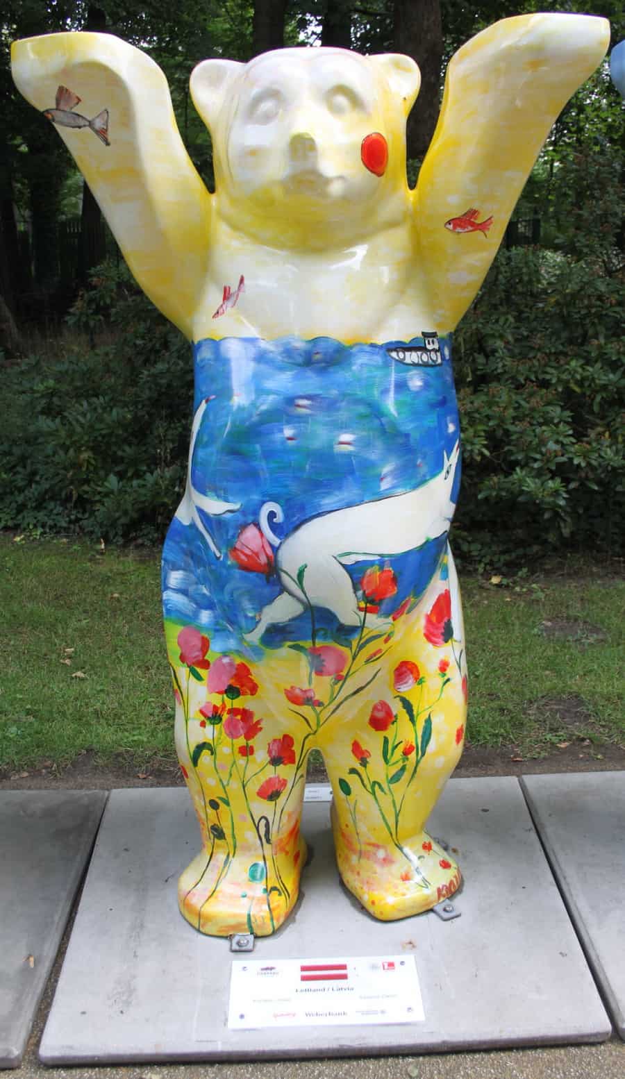 Buddybären für Lettland