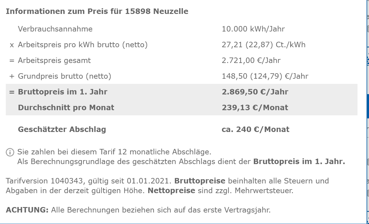 Strompreisvergleich: Ökostrom (Solarzaun Erfahrungen, Vergleich, Kosten)