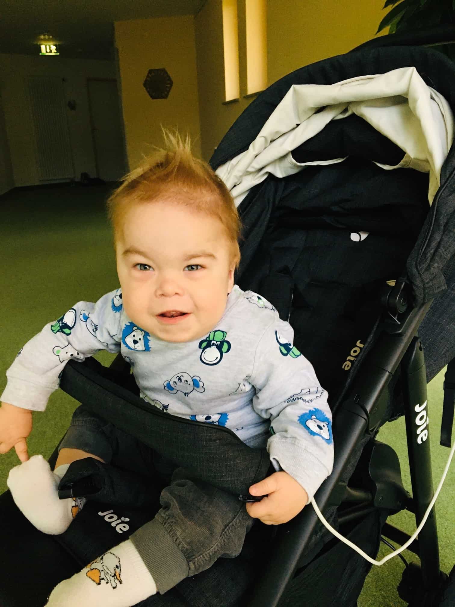 Der kleine Toni ist herzkrank und ein echter Kämpfer. Seine Familie wird von einem ambulanten Kinderhospizdienst betreut. Bild: privat