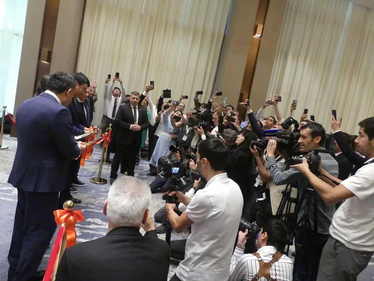 Eröffnung der Taschkenter Tourismus Messe in Taschkent