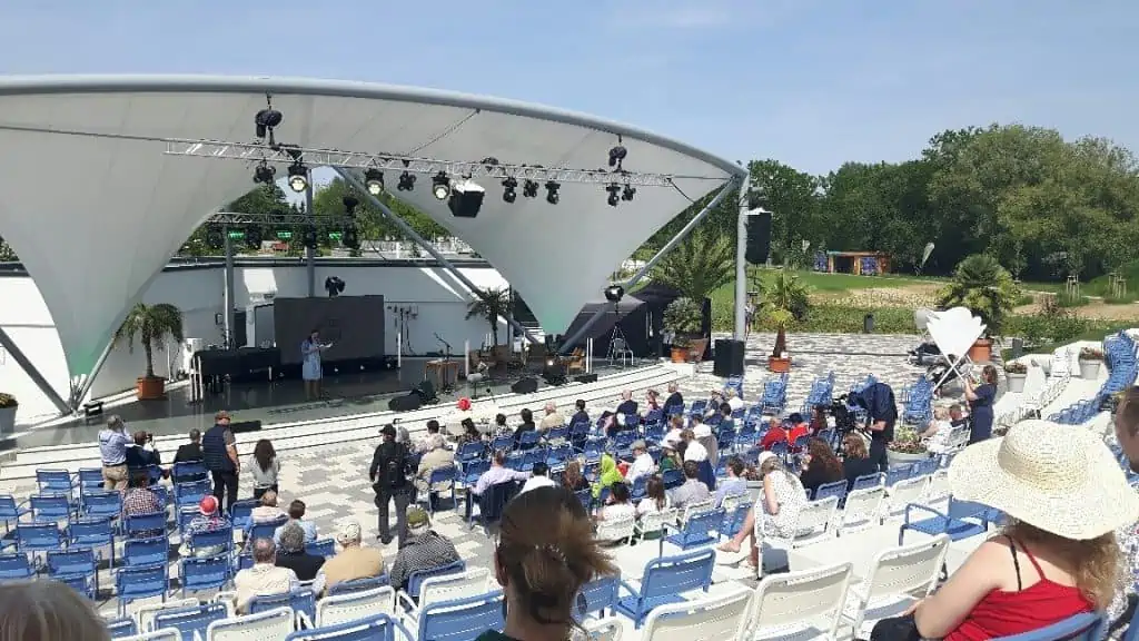 Hauptbühne des LAGA-Areals