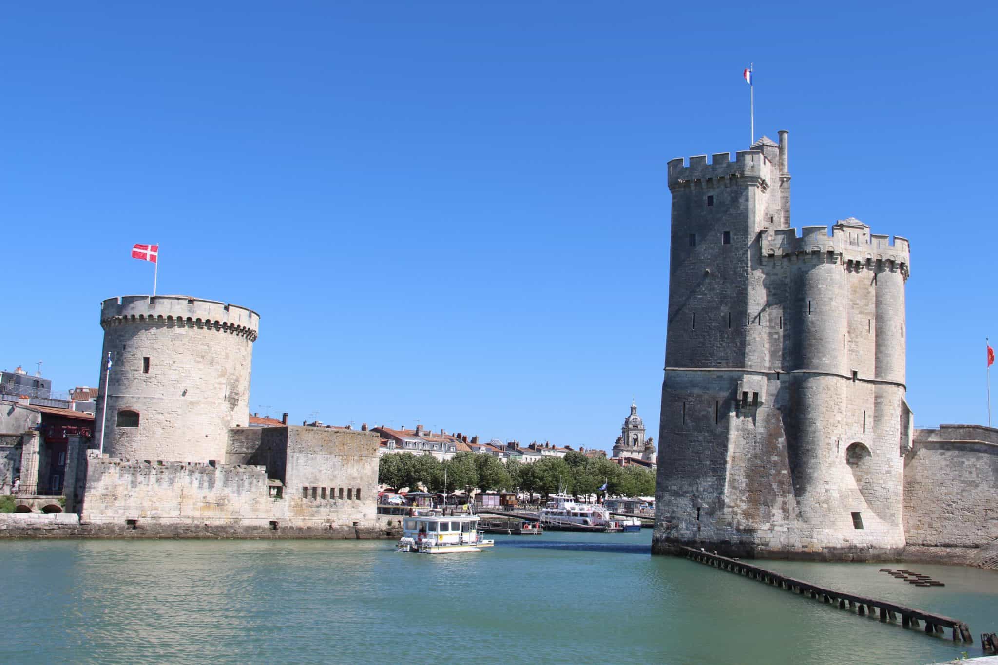 la rochelle, hafen, turm