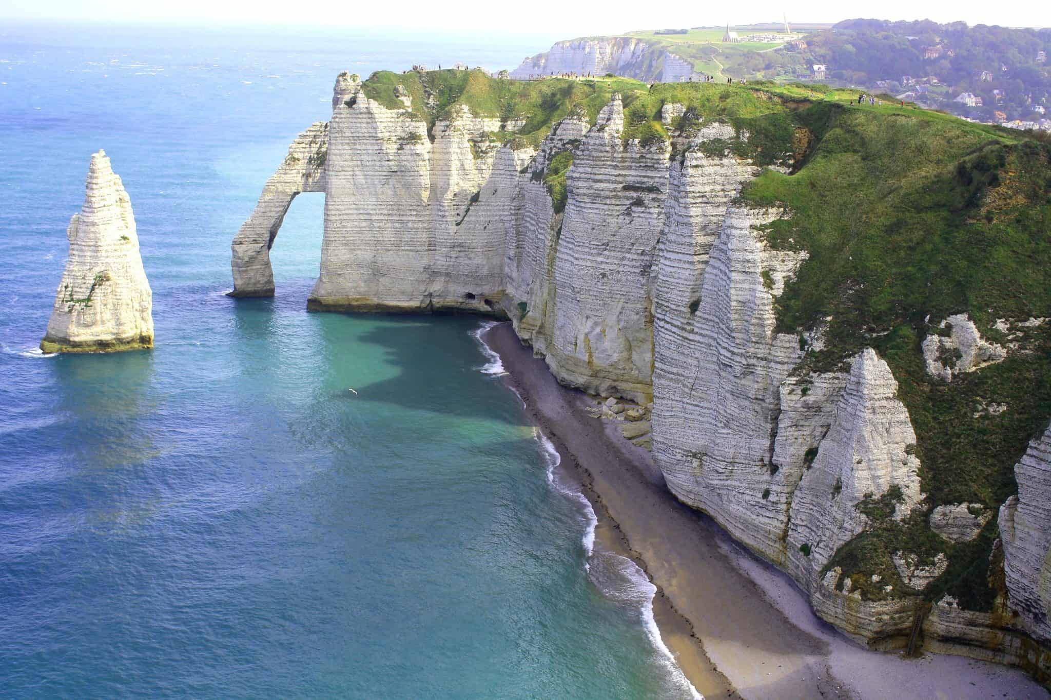 frankreich, normandie, küste