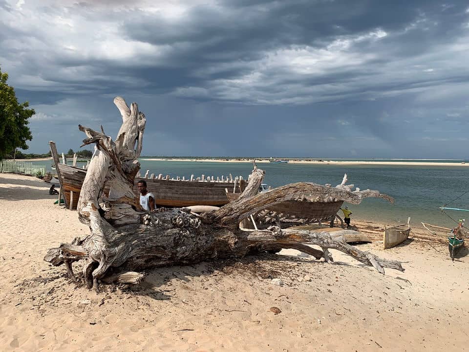 Am Strand von Belo sur Mer
