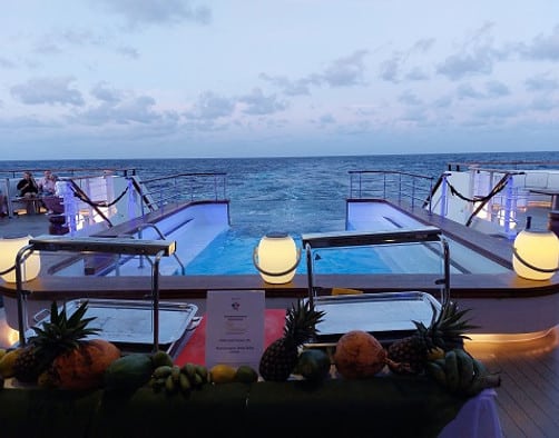 An Bord der Jacques Cartier