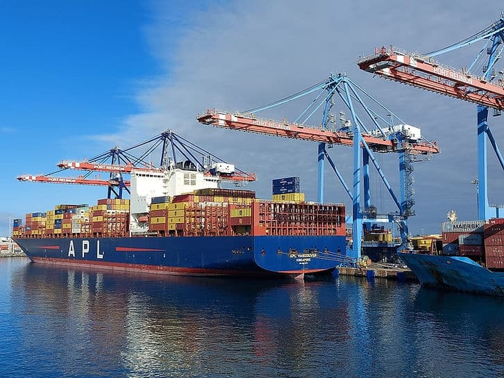 Hafen von La Réunion