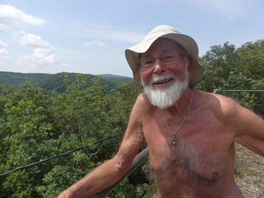 Stammgast Klaus Krisch aus dem Odenwald