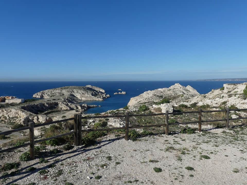 Auf den Frioul-Inseln im Calanques Nationalpark