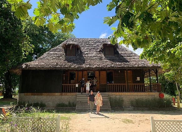 Das Plantagen-Haus der Union Estate auf La Digue