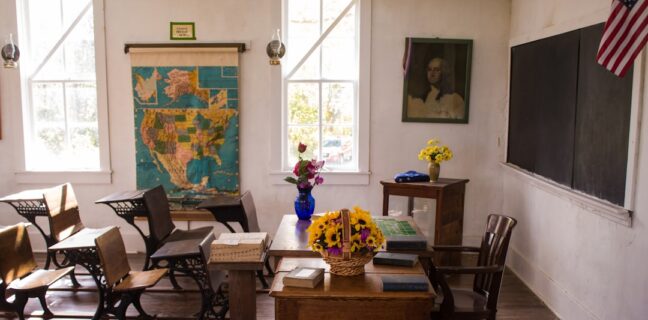 Internat in Deutschland: Mein Erfahrung im Ausland. Photo Classroom scene