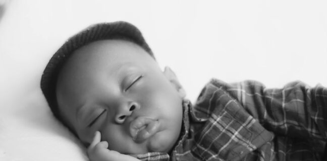 Kannst du dein Baby zum Schlafen bringen? Photo Sleeping baby