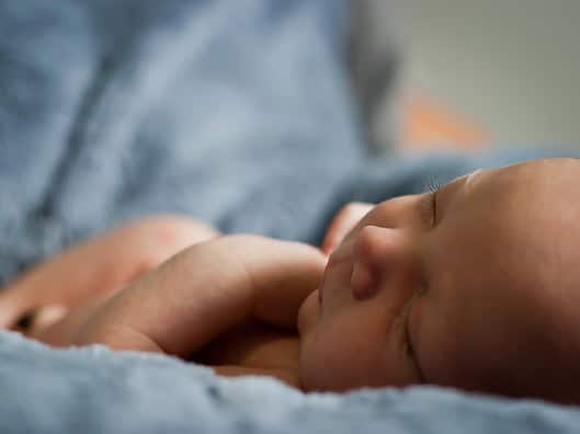 Wie viel Babyschlaf brauchst du? Photo Sleeping baby