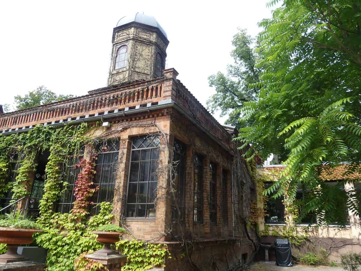 Die ehemalige Gentz-Villa im Tempelgarten, heute Cafe und Restaurant