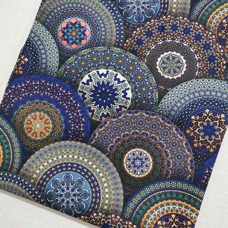 Tissu Mandala au mètre en coton – Image 6